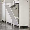 Cesto para roupa suja SoBuy BZR100-W com 1 cesto branco