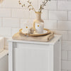 Cesto para roupa suja SoBuy BZR100-W com 1 cesto branco