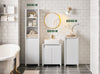 Cesto para roupa suja SoBuy BZR100-W com 1 cesto branco