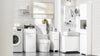 SoBuy BZR109-W Armario Alto de Baño con 1 Cesto y 1 Cajón