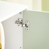 SoBuy BZR139-GR Mueble para Debajo del Lavabo Fregadero Verde y Blanco