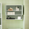 Armário de parede para casa de banho SoBuy BZR140-GR verde 60 x 15 x 54 cm