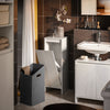 SoBuy BZR154-W Cesto de roupa branco 30 x 30 x 87 cm