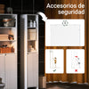 Armário de coluna para casa de banho SoBuy BZR158-W com 1 cesto branco 30 x 30 x 170 cm
