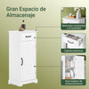 Armário de casa de banho estreito com gaveta SoBuy BZR207-W, branco, 42 x 30 x 93 cm