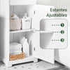 Armário de casa de banho estreito com gaveta SoBuy BZR207-W, branco, 42 x 30 x 93 cm