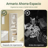 Armário de casa de banho alto SoBuy BZR209-W com 2 portas, branco