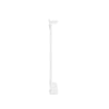 SoBuy BZR212-W Mueble de Pared con Espejo Espejo de Pared para Baño con 1 Estante Blanco