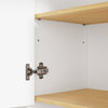 SoBuy BZR241-E-W Columna de baño blanca con 3 puertas 60x30x180 cm