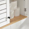 Armário de parede SoBuy BZR42-W com 2 portas, branco