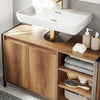 SoBuy BZR63-L-PF Armario Bajo Lavabo 90cm Industrial