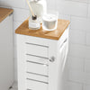 SoBuy BZR85-W Soporte para Papel Higiénico para baño Blanco 20x 18x75cm