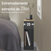 SoBuy FBT111-SCH Mesita de Noche con 1 cajón Negro 20 x 35 x 60 cm