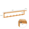 Conjunto de sapateira e bengaleiro de parede SoBuy FSR47-N+FHK06-N