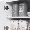 Carrinho de cozinha SoBuy FKW123-WN com 2 gavetas e 2 portas