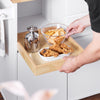 Carrinho de cozinha SoBuy FKW123-WN com 2 gavetas e 2 portas