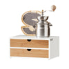 SoBuy FRG180-WN Suporte para cápsulas de café ou saquetas de chá com 2 gavetas