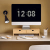 Suporte para monitor SoBuy FRG198-N com 2 gavetas