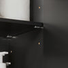 Preventa-SoBuy FRG231-L-SCH Armario Suspendido con 3 Puertas Negro