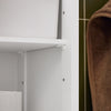 Armário de casa de banho SoBuy FRG236-WN com 1 compartimento aberto, 2 portas e 1 gaveta, 32 x 30 x 170 cm