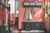 SoBuy FSR64-SCH+FRG282-SCH Sapateira + Cabide Estilo Moderno
