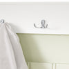SoBuy FSR147-W+FRG282-W Sapateira de corredor com bengaleiro, branca