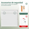 SoBuy FSB104-W Zapatero Entrada Aparador Recibidor Blanco