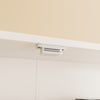SoBuy FSB113-W Armario de Pared Blanco con Puertas Estantería de Pared con Estantes Ajustables