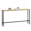 Preventa-SoBuy FSB19-E Mesa de Entrada Recibidor 120 x 20 x 65 cm Madera Natural