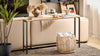 Preventa-SoBuy FSB19-E Mesa de Entrada Recibidor 120 x 20 x 65 cm Madera Natural