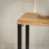 SoBuy FSB19-LE Mesa grande para entrada de corredor 120 x 20 x 81 cm