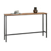 Mesa de entrada SoBuy FSB19-N C 120 cm cor madeira/preto