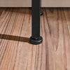 Mesa de entrada SoBuy FSB19-N C 120 cm cor madeira/preto