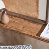 Mesa de entrada SoBuy FSB19-N C 120 cm cor madeira/preto