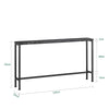 Mesa consola SoBuy FSB19-SCH em mármore preto 120 x 20 x 65 cm
