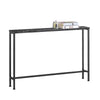Mesa consola SoBuy FSB19-XL-SCH em mármore preto 120 x 20 x 80 cm