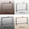 Mesa consola SoBuy FSB19-XL-SCH em mármore preto 120 x 20 x 80 cm