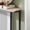 SoBuy FSB19-XL-Z Mesa de entrada para corredor 120 x 20 x 80 cm