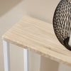 Mesa de entrada SoBuy FSB19-Z cor madeira/branco