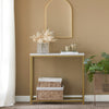 Mesa de entrada SoBuy FSB29-G em dourado