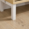 Sapateira estreita SoBuy FSR100-N com 4 abas, cor natural