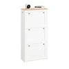 SoBuy FSR144-WN Zapatero Estrecho con 3 Solapas 59 x 26 x 116 cm
