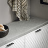 SoBuy FSR147-W+FRG282-W Sapateira de corredor com bengaleiro, branca