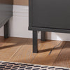 SoBuy FSR151-H-SCH Sapateira estreita com 3 abas preta