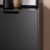 SoBuy FSR151-H-SCH Sapateira estreita com 3 abas preta