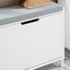 Banco de sapatos pequeno SoBuy FSR151-KW com 1 aba