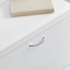 SoBuy FSR16-W Banco Zapatero con 1 solapas Blanco