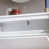 SoBuy FSR165-KW Sapateira com 2 abas branca 61 x 26 x 81 cm