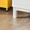 Banco para sapatos SoBuy FSR172-W com 2 lugares, 1 gaveta e 2 portas 100 x 35 x 42 cm branco