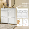 SoBuy FSR208-W Zapatero Moderno Entrada Recibidor con 2 Cajones Blanco